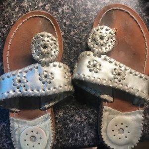 Girls jack roger sandals size 10